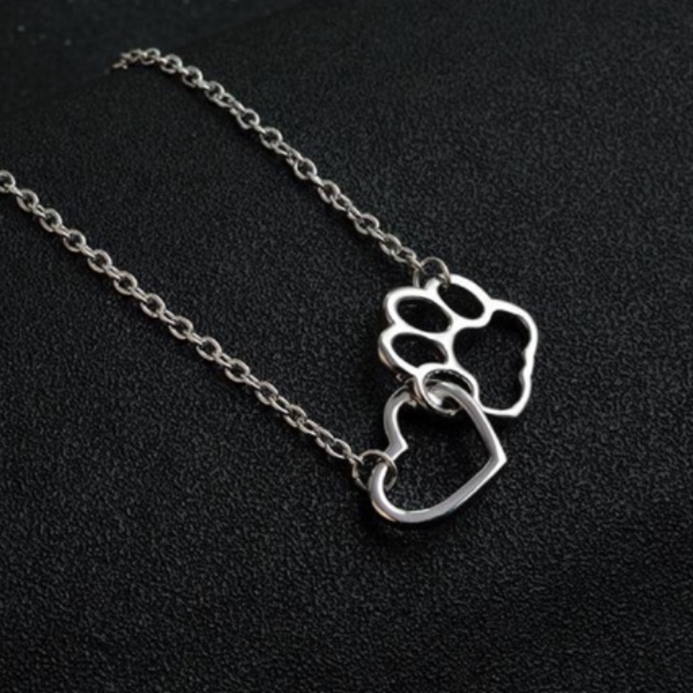 Dog Lover Silver Necklace